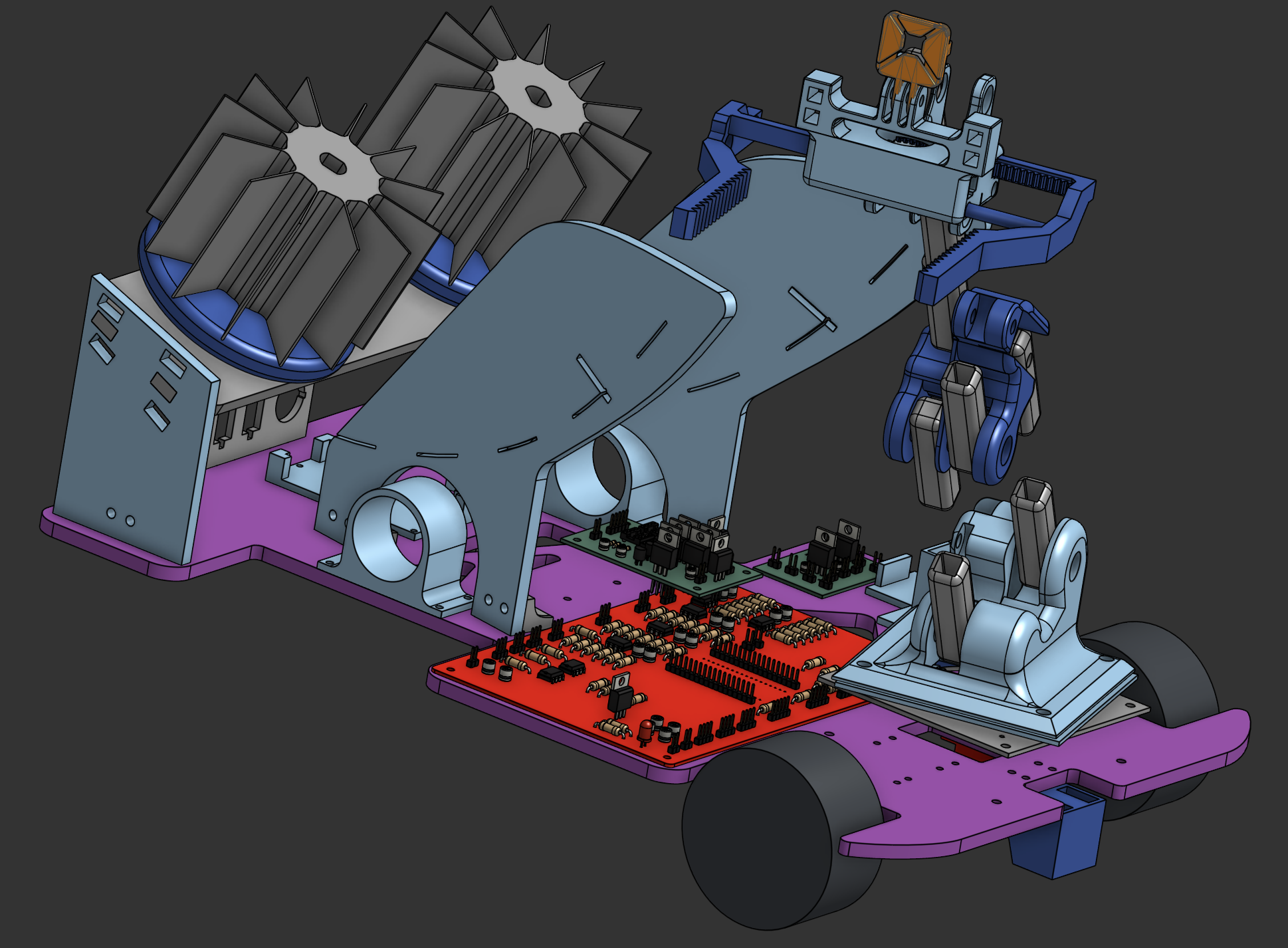 PCB's and Robotics: The Rolling Ohms Rescue Bot